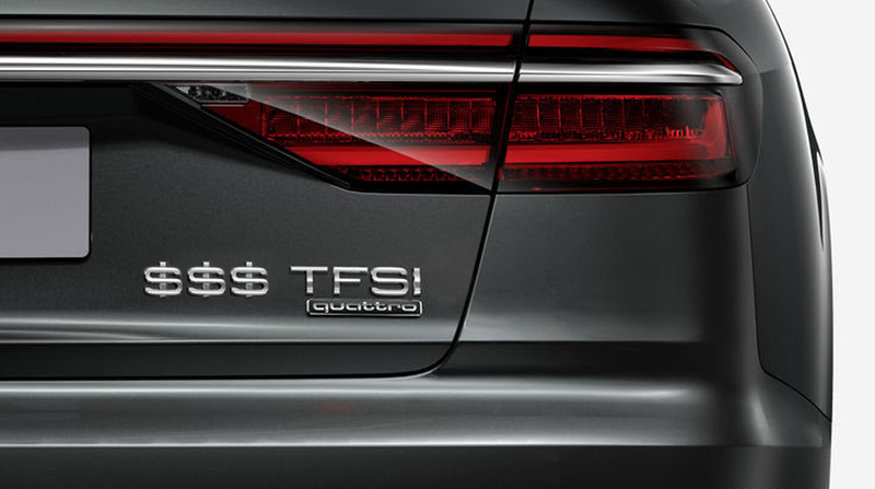 Illustration for article titled Audi Is Adding Two Digits To Its Car Names Just To Make Sure You Stay Confused